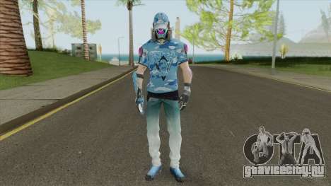 Creative Destruction - Blue Warrior для GTA San Andreas