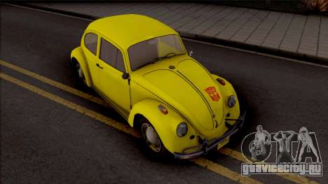 Volkswagen Beetle Transformers G1 Bumblebee для GTA San Andreas