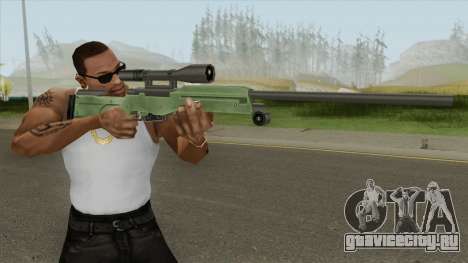 Winter Tactical Sniper Rifle (007 Nightfire) для GTA San Andreas