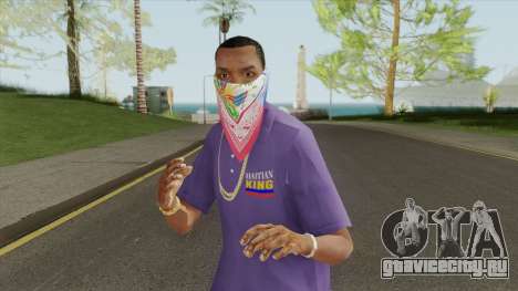 Haitian Gang Skin V3 для GTA San Andreas