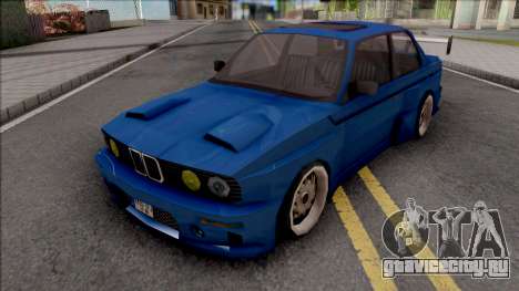 BMW E30 Fully Tunable IVF Lowpoly для GTA San Andreas