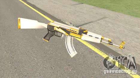 AK-47 White Gold для GTA San Andreas