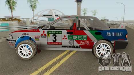 Mitsubishi Lancer Evolution I WRC 92 для GTA San Andreas