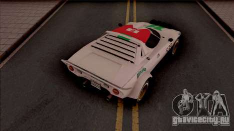 Lancia Stratos Transformers G1 Wheeljack для GTA San Andreas