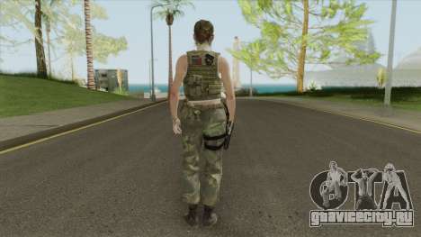 Claire Redfield Military (RE2 Remake) для GTA San Andreas