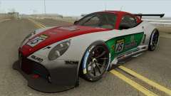 Alfa Romeo 8C Competizione GT3 2009 для GTA San Andreas