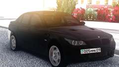 BMW M5 E60 M Black & White для GTA San Andreas