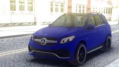 Mercedes-Benz GLE 63S Blue для GTA San Andreas