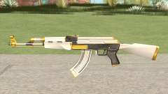 AK-47 White Gold для GTA San Andreas