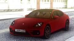 Porsche Panamera Turbo Red для GTA San Andreas