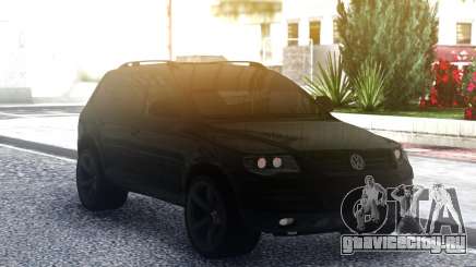 Volkswagen Touareg Black для GTA San Andreas