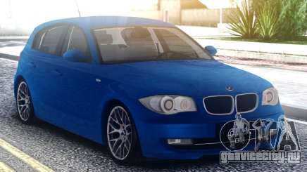 BMW 120i Blue для GTA San Andreas