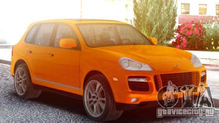 Porsche Cayenne Turbo S Orange для GTA San Andreas