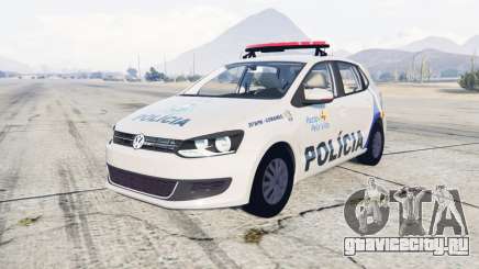 Volkswagen Gol 5-door Policia Militar Brasil для GTA 5