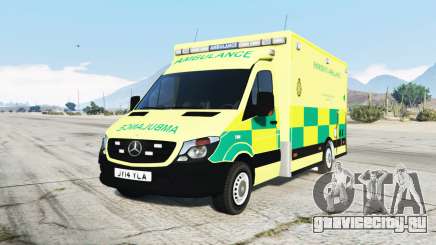 Mercedes-Benz Sprinter 2014 British Ambulance для GTA 5