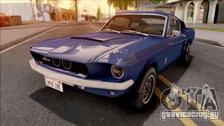 Ford Mustang Shelby GT500 1967 Blue для GTA San Andreas
