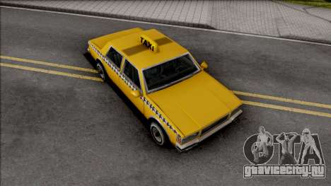 Declasse Taxi 1987 для GTA San Andreas