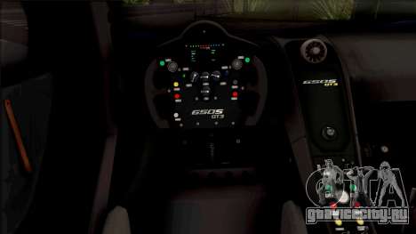 McLaren 650S GT3 2015 Itasha Liliya 4k для GTA San Andreas
