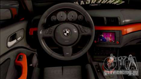 BMW 3-er E46 2000 Stance by Hazzard Garage для GTA San Andreas