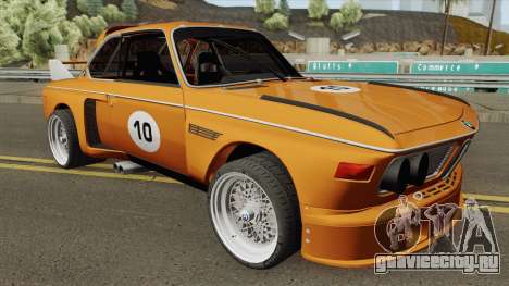 BMW 3.0 CSL 1975 (Orange) для GTA San Andreas