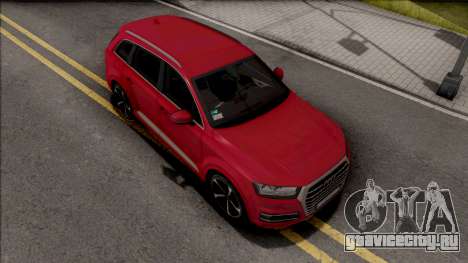 Audi Q7 Comfort Line для GTA San Andreas