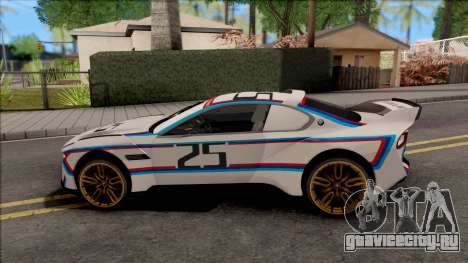 BMW CSL 3.0 Hommage R 2015 для GTA San Andreas