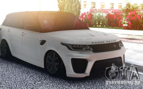 Range Rover Sport SVR для GTA San Andreas
