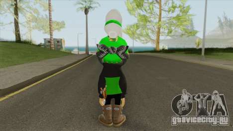 Inkling Boy Green V1 (Splatoon) для GTA San Andreas