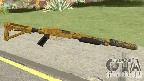Shrewsbury Pump Shotgun (Luxury Finish) GTA V V3 для GTA San Andreas