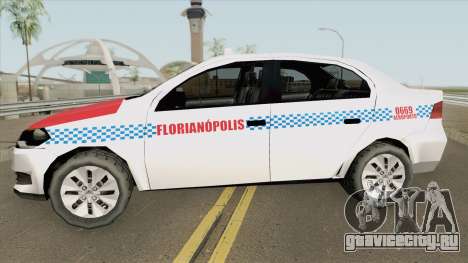 Volkswagen Voyage G6 Taxi Florianopolis для GTA San Andreas