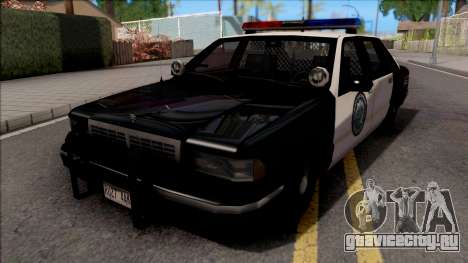 Chevrolet Caprice 1992 Police LSPD SA Style для GTA San Andreas