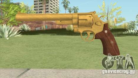 Smith And Wesson M29 Revolver (Gold) для GTA San Andreas