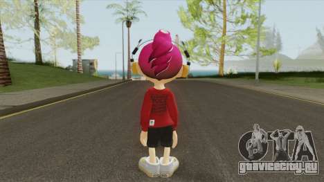 Octoling Boy Pink (Splatoon) для GTA San Andreas