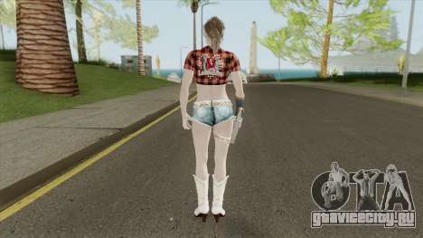 Claire Redfield Cowgirl (RE2 Remake) для GTA San Andreas