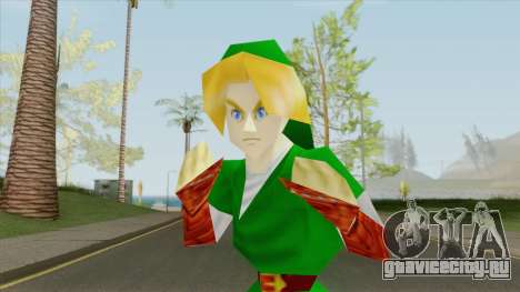 Adult Link (Legend Of Zelda Ocarina Of Time) V2 для GTA San Andreas