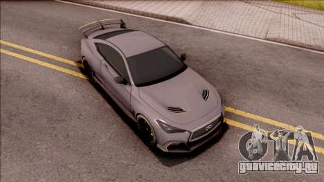 Infiniti Q60 Project Black S 2018 для GTA San Andreas