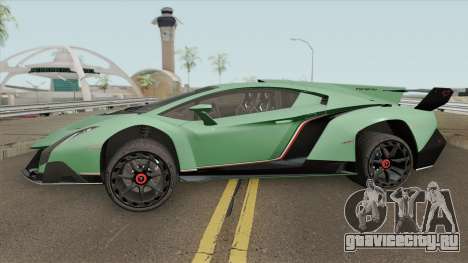 Lamborghini Veneno HQ 2013 для GTA San Andreas