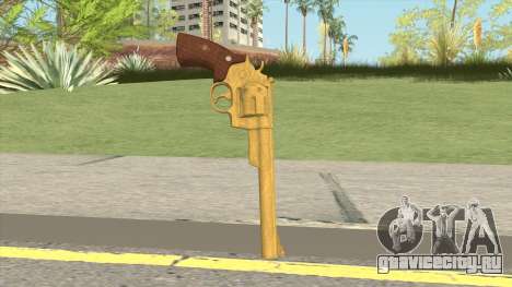 Smith And Wesson M29 Revolver (Gold) для GTA San Andreas
