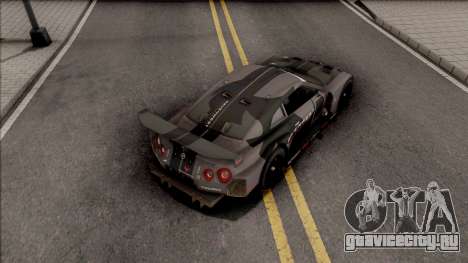 Nissan GT-R R35 Nismo GT500 2008 для GTA San Andreas