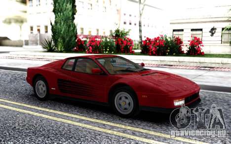 1987 Ferrari Testarossa US-Spec для GTA San Andreas