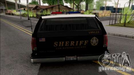 Chevrolet Silverado Police SA Style для GTA San Andreas