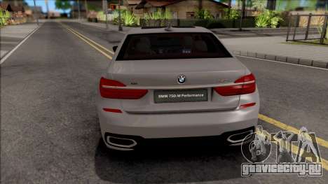 BMW 7-Series M750i для GTA San Andreas