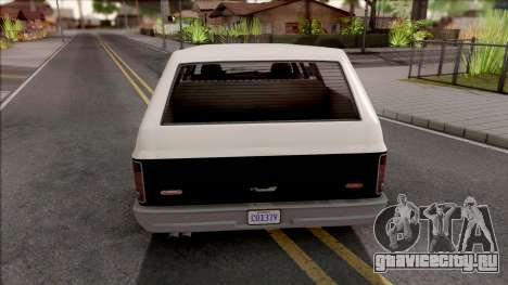 GTA V Declasse Rancher XL для GTA San Andreas