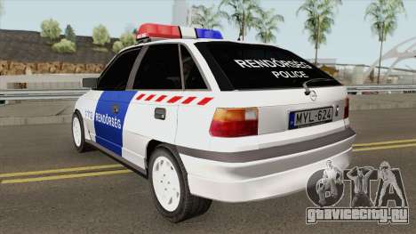 Opel F Astra Classic (Hungarian Police) V2 для GTA San Andreas