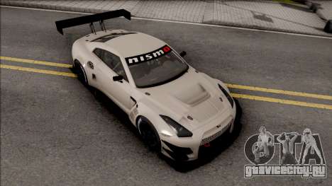 Nissan GT-R Nismo GT3 2014 Paint Job Preset 3 для GTA San Andreas