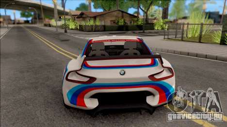 BMW CSL 3.0 Hommage R 2015 для GTA San Andreas