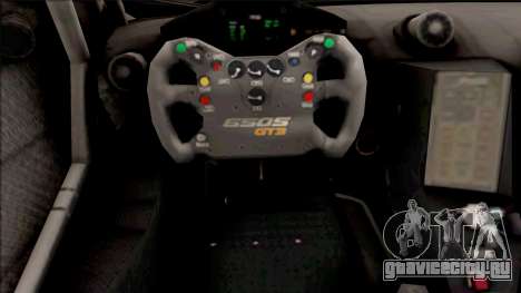 McLaren 650S GT3 2015 Paint Job Preset 1 для GTA San Andreas