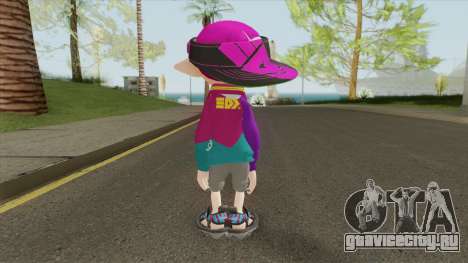 Inkling Boy Pink V1 (Splatoon) для GTA San Andreas