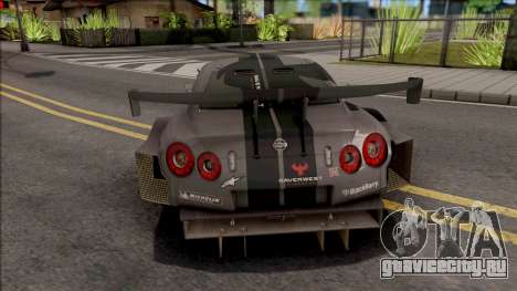 Nissan GT-R R35 Nismo GT500 2008 для GTA San Andreas