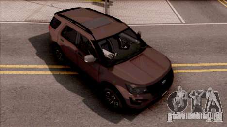 Ford Explorer 2019 для GTA San Andreas